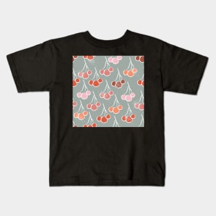 Cherry Pattern Kids T-Shirt